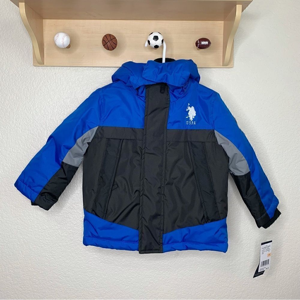 NWT US Polo Assn Toddler Size 2T Winter Snow Jacket